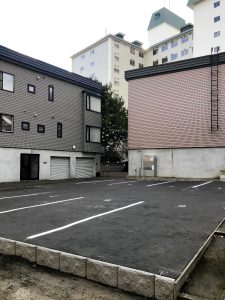 2021年11月施工　札幌市中央区　某所(駐車場)　施工後-2