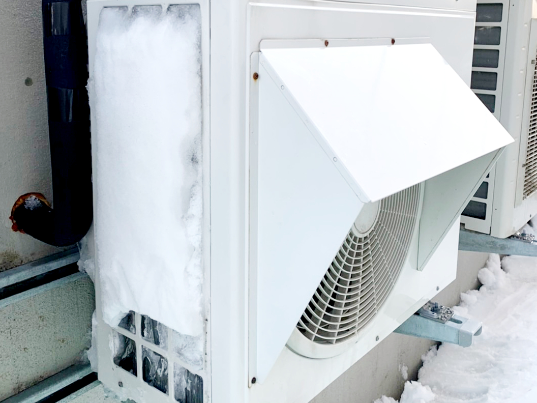 エアコンの室外機 雪に埋もれても大丈夫 融雪総合メーカー 株式会社ヒルコ