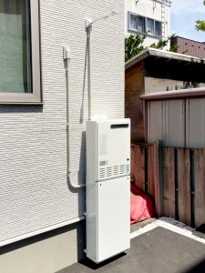 2021年7月施工　札幌市北区　N様邸　ガス式温水ロードヒーティング工事　施工後-2