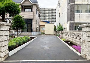 2022年6月施工　札幌市西区J様邸　電気式ロードヒーティング工事-施工後