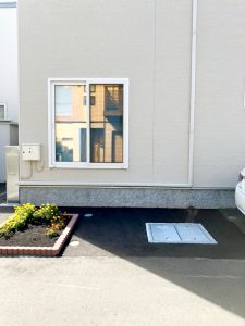 2022年7月施工　札幌市西区T様邸　埋設型融雪槽　快冬くんⅡ（灯油式）設置工事-設置後
